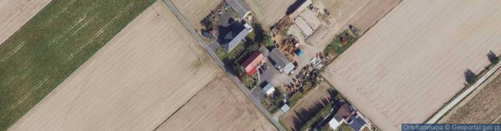 Zdjęcie satelitarne Zagajewice ul.