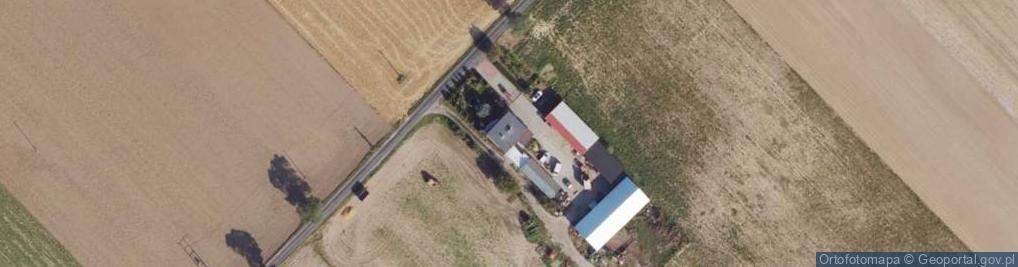 Zdjęcie satelitarne Zagajewice ul.