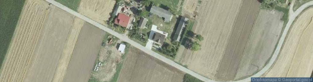 Zdjęcie satelitarne Zagorzany ul.