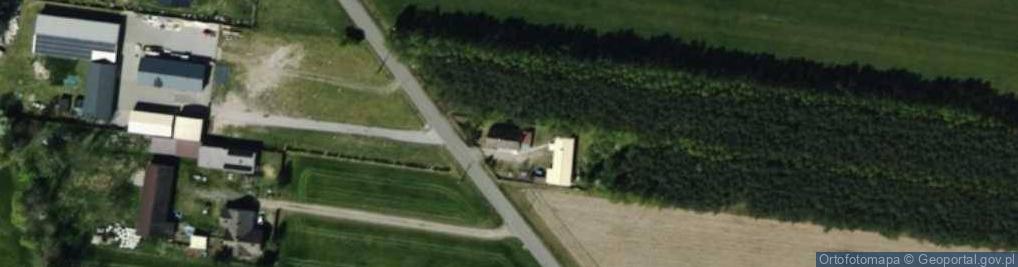 Zdjęcie satelitarne Zagórzyce ul.