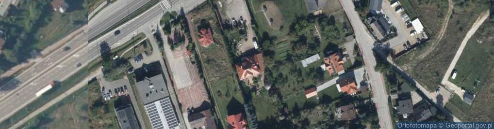 Zdjęcie satelitarne Zagrody ul.