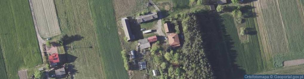 Zdjęcie satelitarne Zahajki ul.