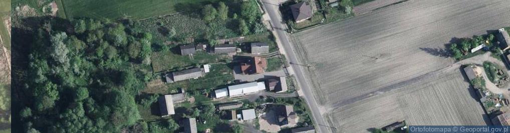 Zdjęcie satelitarne Zahajki ul.