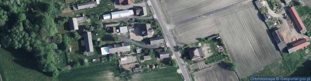 Zdjęcie satelitarne Zahajki ul.