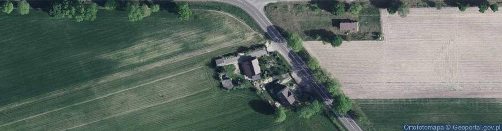 Zdjęcie satelitarne Zahajki ul.