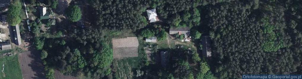 Zdjęcie satelitarne Zahajki ul.