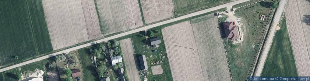 Zdjęcie satelitarne Zahajki ul.