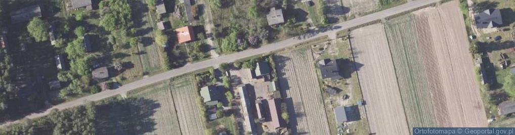 Zdjęcie satelitarne Zahajki ul.