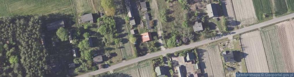 Zdjęcie satelitarne Zahajki ul.