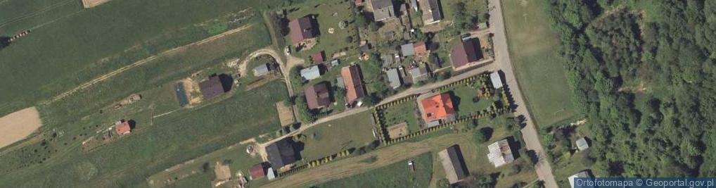 Zdjęcie satelitarne Zahutyń ul.