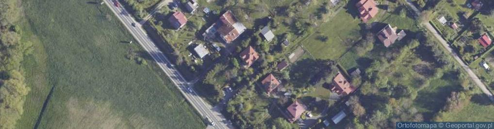 Zdjęcie satelitarne Zahutyń ul.