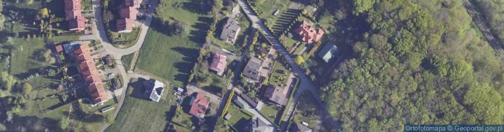 Zdjęcie satelitarne Zahutyń ul.