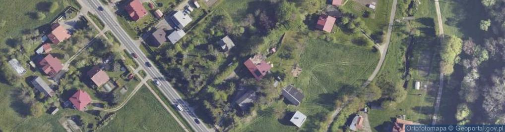 Zdjęcie satelitarne Zahutyń ul.