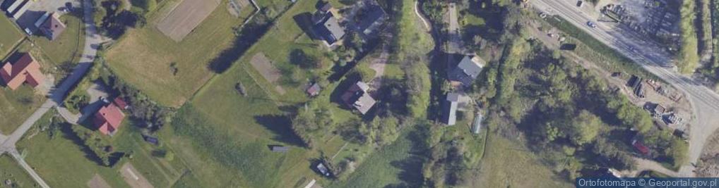 Zdjęcie satelitarne Zahutyń ul.
