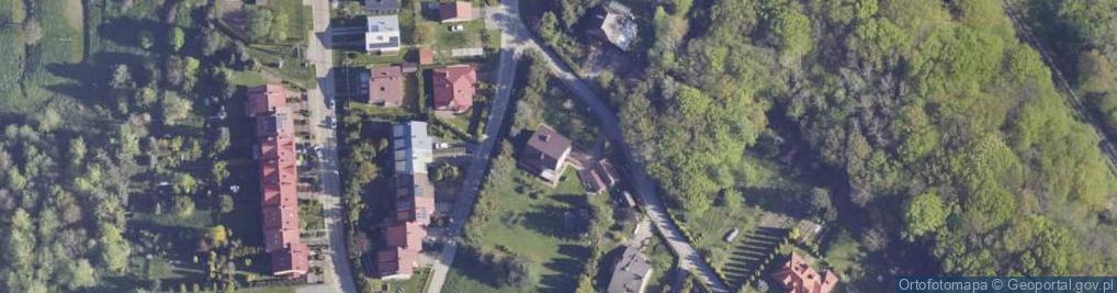 Zdjęcie satelitarne Zahutyń ul.