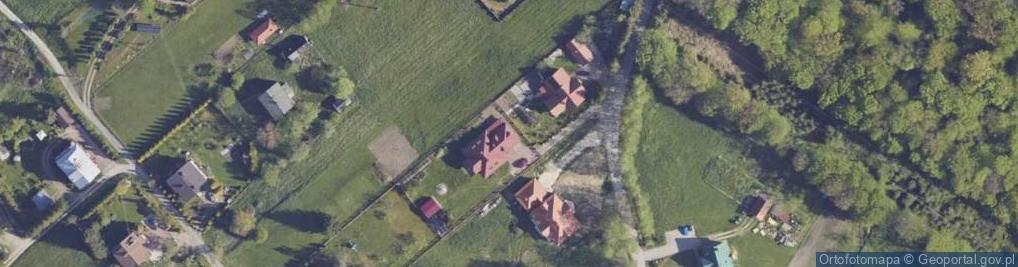 Zdjęcie satelitarne Zahutyń ul.