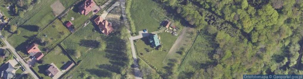Zdjęcie satelitarne Zahutyń ul.