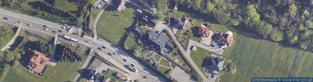 Zdjęcie satelitarne Zahutyń ul.