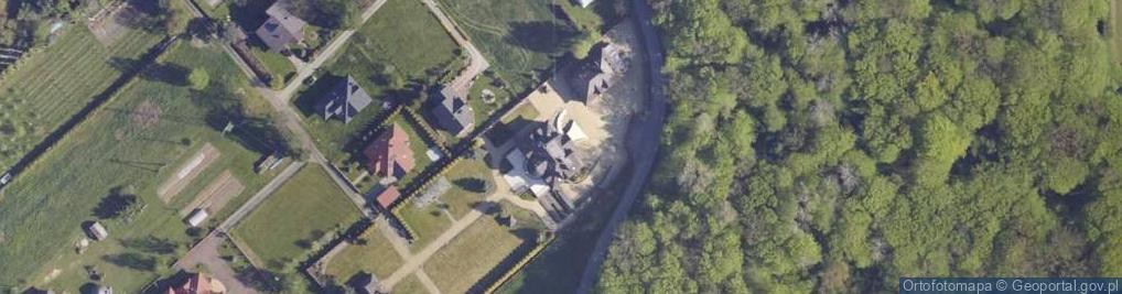 Zdjęcie satelitarne Zahutyń ul.