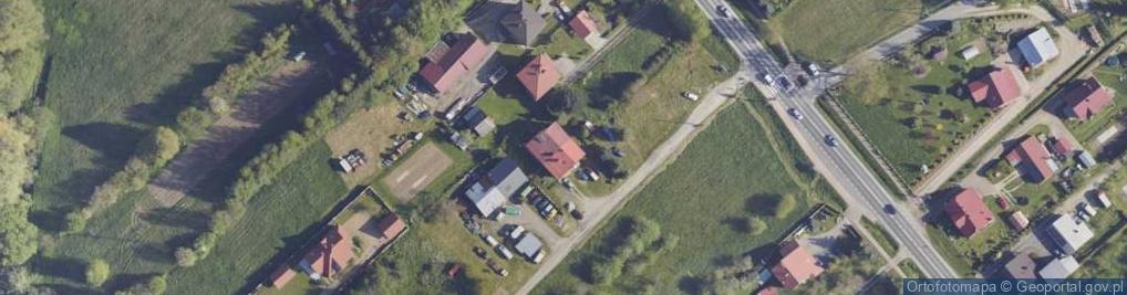 Zdjęcie satelitarne Zahutyń ul.