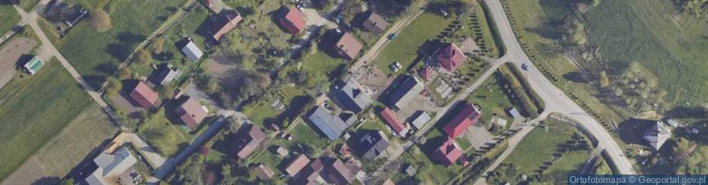 Zdjęcie satelitarne Zahutyń ul.