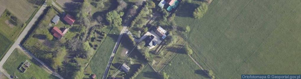Zdjęcie satelitarne Zahutyń ul.