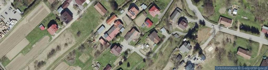 Zdjęcie satelitarne Zahutyń ul.