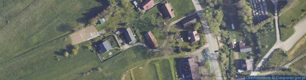 Zdjęcie satelitarne Zahutyń ul.