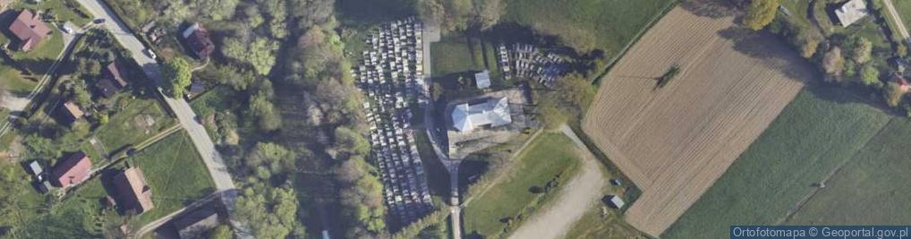 Zdjęcie satelitarne Zahutyń ul.