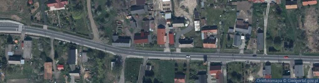 Zdjęcie satelitarne Zajączek ul.