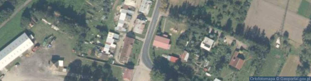 Zdjęcie satelitarne Zajezierze ul.