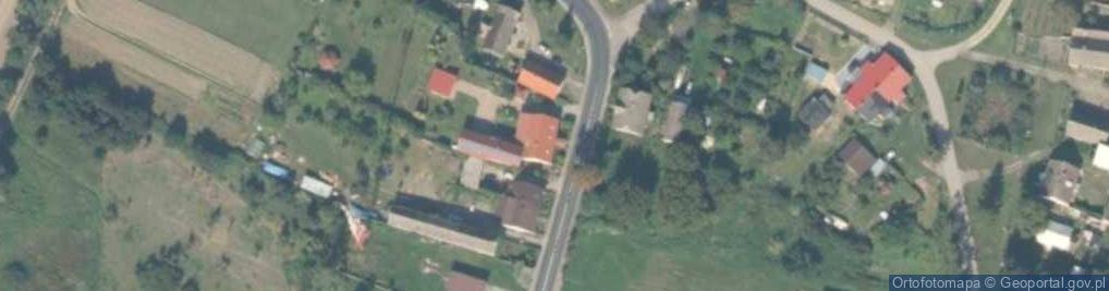 Zdjęcie satelitarne Zajezierze ul.