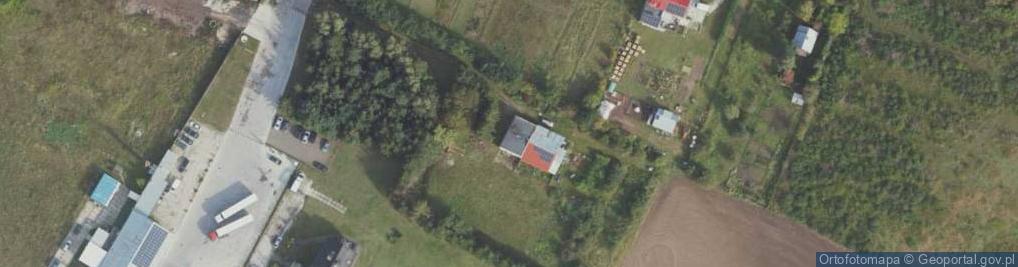 Zdjęcie satelitarne Zajezierze ul.