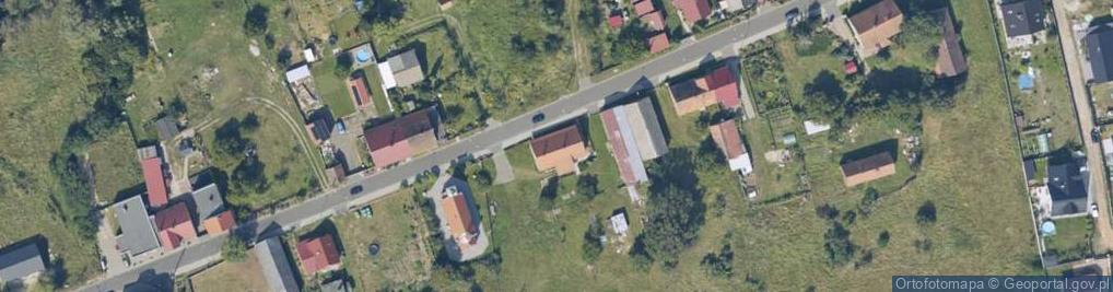 Zdjęcie satelitarne Zakęcie ul.