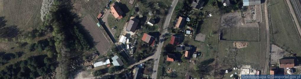 Zdjęcie satelitarne Zakęcie ul.