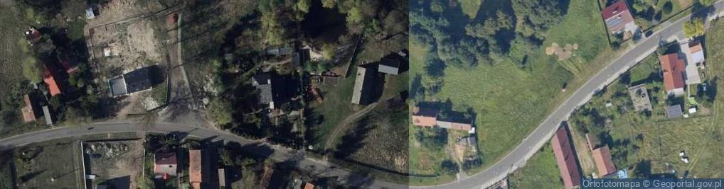 Zdjęcie satelitarne Zakęcie ul.