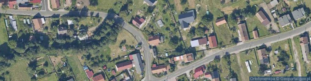 Zdjęcie satelitarne Zakęcie ul.