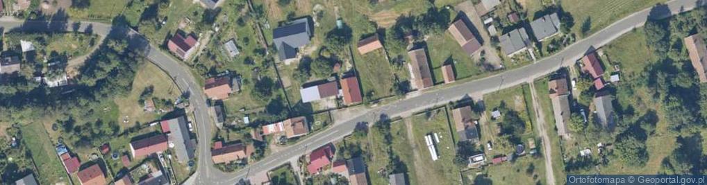 Zdjęcie satelitarne Zakęcie ul.
