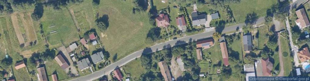 Zdjęcie satelitarne Zakęcie ul.