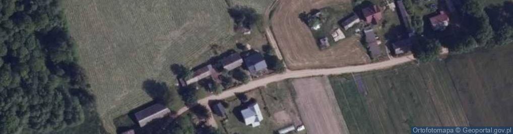Zdjęcie satelitarne Żakle ul.