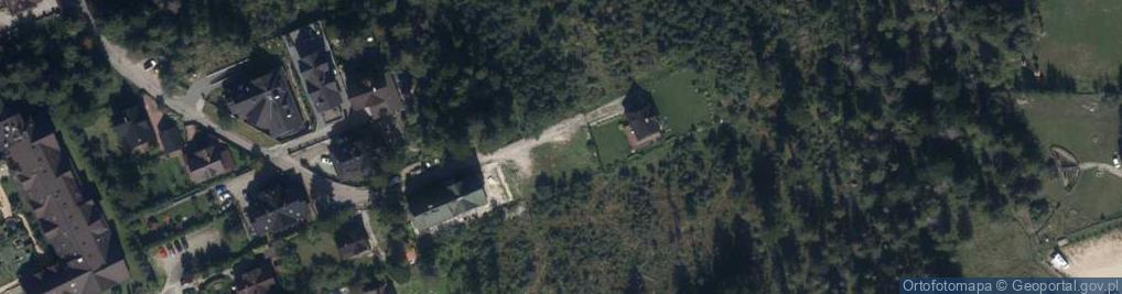 Zdjęcie satelitarne Za Cieszynianką ul.