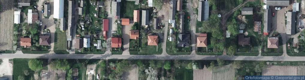 Zdjęcie satelitarne Żakowola Poprzeczna ul.
