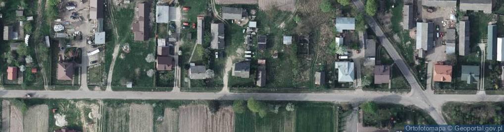 Zdjęcie satelitarne Żakowola Poprzeczna ul.