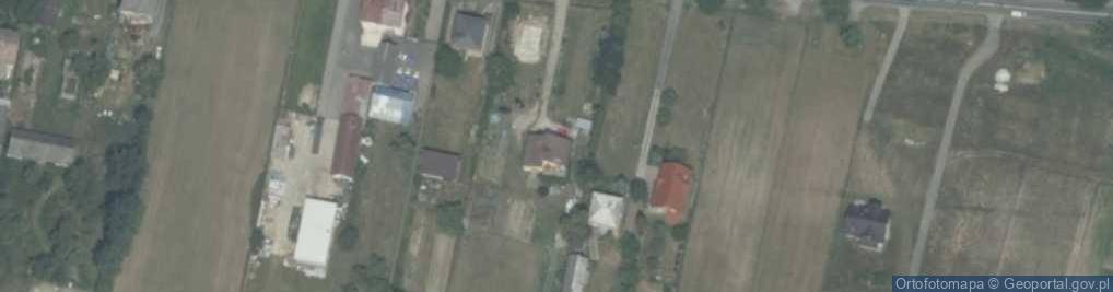 Zdjęcie satelitarne Zakrzew-Kolonia ul.