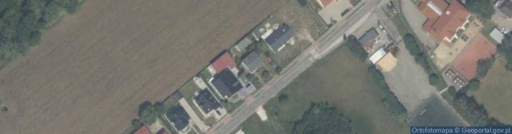 Zdjęcie satelitarne Zakrzew-Kolonia ul.