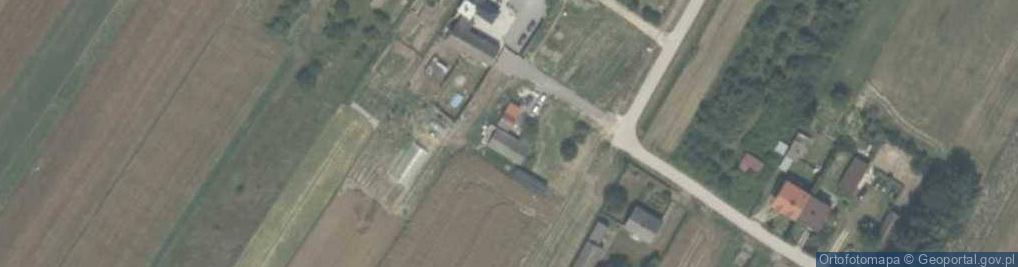 Zdjęcie satelitarne Zakrzew-Kolonia ul.