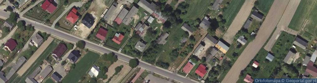 Zdjęcie satelitarne Zakrzew ul.