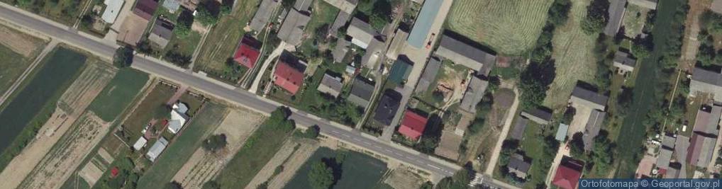 Zdjęcie satelitarne Zakrzew ul.