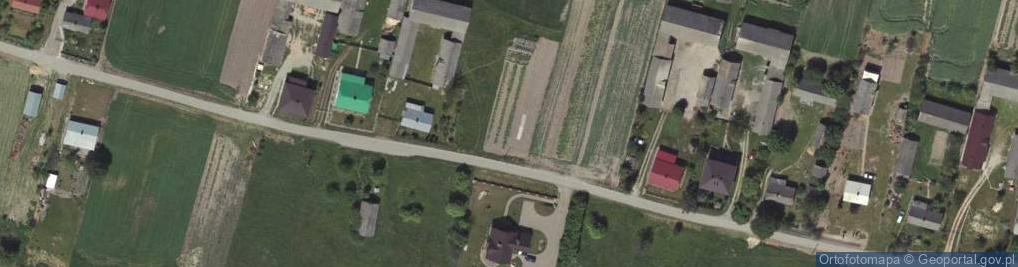 Zdjęcie satelitarne Zakrzew ul.