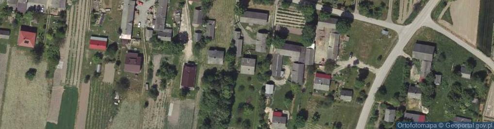 Zdjęcie satelitarne Zakrzew ul.